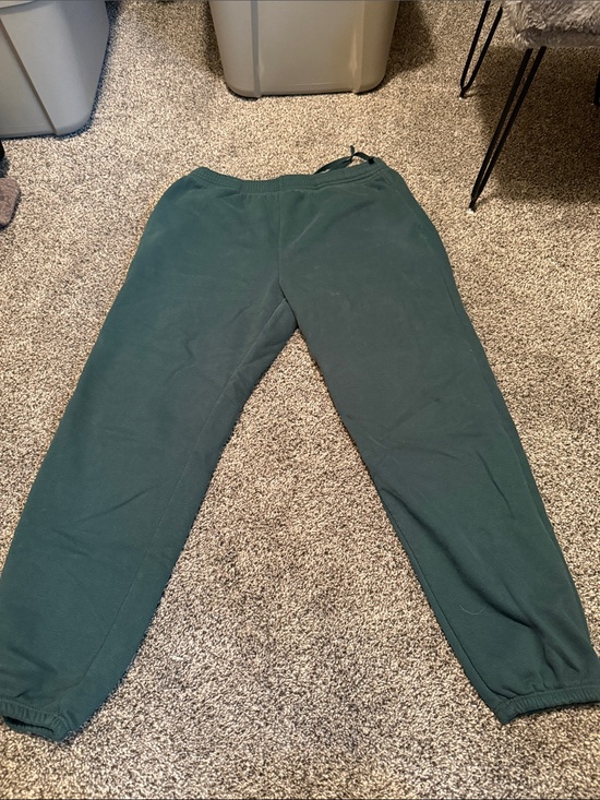 Beyond Yoga Pants - Beyond Yoga Forest Green Fleece Joggers